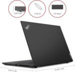 Lenovo ThinkPad T14S Gen 2, Intel Core i7-1185G7, 14 Inch Full HD Display, 16GB RAM, 256GB SSD, Thunderbolt 4, Backlit Keyboard, Windows 11 Pro (Renewed), Villi black - Image 5