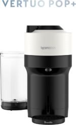 Nespresso Vertuo Pop+ Coffee and Espresso Maker by Breville, Coconut White - Image 3
