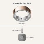 Oura Ring 4 - Rose Gold - Size 8 - Size Before You Buy - Image 4