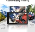 Dash Cam Front and Rear, Dash Camera for Cars with 32G Card Super Night Vision, Car Dash Cam 1080P Dashboard Camera with G-Sensor, Parking Monitor, Loop Recording, Motion Detection Car Camera - Image 3