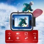 Pyle Gear Pro Sports Action Camera - 1080P Full HD Waterproof Camcorder, 12MP Camera, 2.4" Touch Screen, USB & HDMI Ports, with Remote Control, 1500mAh Lithium Battery, Mounting Accessories (Blue) - Image 4