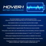 Hover-1 Drive Electric Hoverboard | 7MPH Top Speed, 3 Mile Range, Long Lasting Lithium-Ion Battery, 6HR Full-Charge, Path Illuminating LED Lights - Image 7