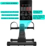 Motorized Mini Exercise Bike Electric Pedal Exerciser for Seniors Rehab Training, Under Desk Bike Pedal Exerciser for Arm/Leg Fitness & Physical Therapy, 6 Levels Speed Adjustment - Image 4