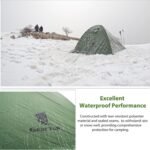 GEERTOP Ultralight 2 Person Backpacking Tent 4 Season Waterproof Camping Tent Double Layer Cold Weather Easy Set Up Tents for Family Camp, Hiking, Hunting Outdoor Mountaineering Travel - Image 3