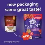 Fruitables Skinny Mini Dog Treats, Healthy Sweet Potato Treat for Dogs, Low Calorie & Delicious, Puppy Training, No Wheat, Corn or Soy, Made in the USA, Bacon and Apple Flavor, 5oz - Image 3