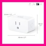 WiZ Smart Wi-Fi Plug - Pack of 3, Smart Outlet Connects to 2.4 GHz Wi-Fi, Voice / App Control, Works with Google Home, Amazon Alexa, and Apple HomeKit, Matter Compatible - Image 3