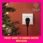 WiZ Smart Wi-Fi Plug - Pack of 3, Smart Outlet Connects to 2.4 GHz Wi-Fi, Voice / App Control, Works with Google Home, Amazon Alexa, and Apple HomeKit, Matter Compatible - Image 4