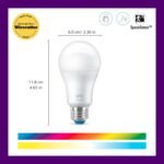 WiZ LED Smart Light Bulbs, Sunset to Sunrise Automation + Motion Detection + Control with Voice or App, Full Color A19 60W 800LM E26 Indoor, Matter Compatible - 1 Pack - Image 3