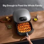 Typhur Dome 2 Air Fryer, Extra Large Airfryer with Superior Airflow, Self-cleaning Smart Digital Fryer with PFAS free Basket for Quick Easy Meals, Fits a 12" Pizza or 4-Slice Toast - Image 6