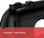 BLACK+DECKER MX3200B 6-Speed Hand Mixer with Turbo Boost, Black - Image 3