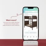 Linon Howell Black Solid Wooden Twin Over Twin Bunk Bed with Ladder - Image 10