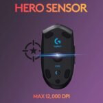 logitech G305 LIGHTSPEED Wireless Gaming Mouse, Black (Renewed) - Image 3