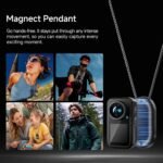 Dual Screen Sports Camera | 128G Thumb Action Camera, Wearable on Chest for POV Shooting: Waterproof Action Camera for Running Cycling Swimming Hiking Adventures etc. - Image 3