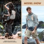 15L Small Hiking Backpack for Men Women Foldable Packable Back Pack Ultralight Hiking Daypack for Travel Camping Outdoor, Beige - Image 5