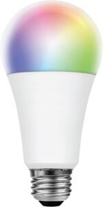 Sylvania WiFi LED Smart Light Bulb, 14.5W, Full Color and Tunable White A21, Dimmable, for Alexa, Siri Shortcuts, and Google Home Only - 1 Pack (75806) - Image 3