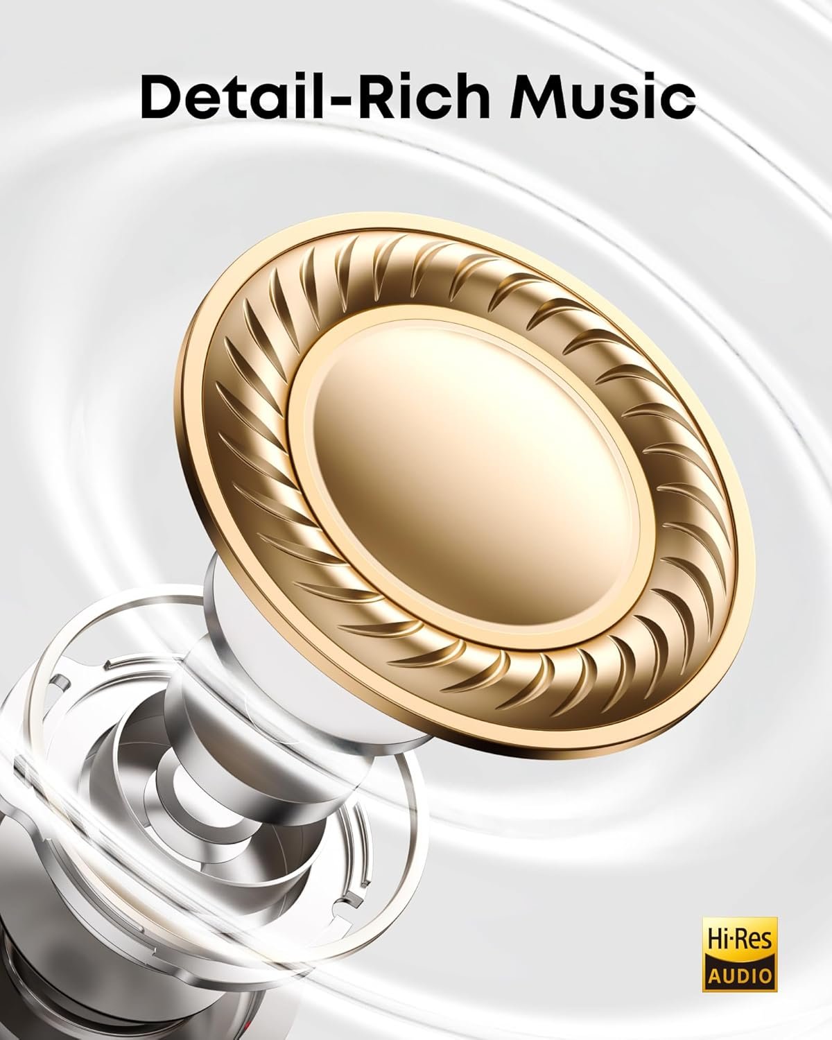 Soundcore Q30 by Anker, Hybrid Active Noise Cancelling Headphones, Multiple Modes, Hi-Res Audio, Custom EQ via App, 50H Playtime, Comfortable Fit, Bluetooth, Multipoint Connection - Image 3