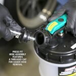 OEMTOOLS 24389 Manual Fluid Extractor Pump, 1.4 Gallon (5.3L) Oil Extractor Pump Capacity, Use for Oil, Coolant, and Transmission Fluid, 2 Dipstick Adapters, 5ft Hose - Image 5