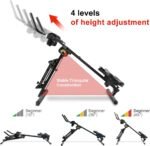Tousains 3 in 1 Foldable Rowing Machine, AB Machine with 3 Level Angle & Led Monitor, Multi-Functional Rower Fitness Equipment Home Gym Full Body Fitness Machine - Image 4
