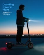 Electric Scooter for Adults - 16/19/22MPH & 15/19/22Mile Range, 350/500W Motor, 8.5"/10" Solid Tires with App Control & Dual Brake System - UL2272 Certified Folding Commuter E-Scooter - Image 9