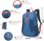 sinotron 22L Lightweight Packable Hiking Backpack, Small Hiking Backpack Day Pack for Women Men Travel Camping Vacation - Image 3