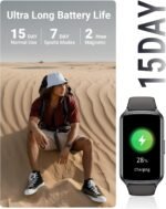 Health Fitness Tracker with 24/7 Heart Rate, Blood Oxygen, Blood Pressure, Sleep Tracker, 5ATM Waterproof Activity Trackers with Step Tracker, Pedometer (S & L Bands Included) - Image 5