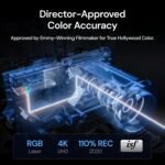 VisionMaster Pro2 Triple Laser Projector 4K,15000:1 Contrast, 0.9-1.5x Optical Zoom, 2X Multitasking Power, IMAX, HDR10+, GTV, 4ms Lag-Free Gaming, 3000 ISO Lumens, Google Home, Apple Homekit - Image 3