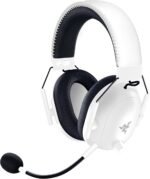 Razer BlackShark V2 Pro Wireless Gaming Headset: Super Wideband Mic - Pro Tuned FPS Profiles - 50mm Drivers - Plush Noise Isolating Earcups - 70 Hr Battery - Bluetooth - for PC, PS5, Switch 2 - White - Image 6