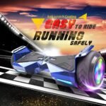 Electric Hoverboard for Kids with Flashing Wheels, Dual 200W Motors Hover Board with 6.5" All Terrain Tire, 6 Miles Max Range, Self Balancing Scooter Supports Up to 165 lbs (Blue) - Image 5