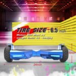 Electric Hoverboard for Kids with Flashing Wheels, Dual 200W Motors Hover Board with 6.5" All Terrain Tire, 6 Miles Max Range, Self Balancing Scooter Supports Up to 165 lbs (Blue) - Image 6