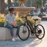 TST Electric Bike for Adults with Peak 1000W/750W Motor, 36V/7.8Ah/10.4Ah Removable Built-in Battery, 25MPH/30MPH 7-Speed City Ebike, 26" Electric Bicycle for Commuter - Image 5