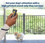 PetSafe Collarless Trainer – Ultrasonic Bark Deterrent – Handheld Anti Bark Device – High-pitched Sound, Flashing Light and Variable Tone – Rechargeable Battery – Flashlight – Wrist Strap - Image 4
