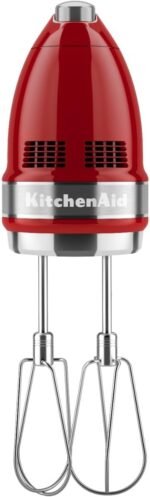 KitchenAid KHM926ER Empire Red 9-Speed Hand Mixer - Image 3