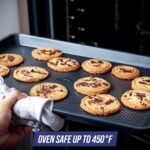 Blue Diamond Bakeware Diamond Infused Ceramic Nonstick, 2 Piece 18" x 13" Half Cookie Sheet Baking Pan Set, Dishwasher and Freezer Safe, PFAS-Free, Blue - Image 5