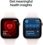 Apple Watch Series 11 [GPS 46mm] Smartwatch with Rose Gold Aluminum Case with Light Blush Sport Band - M/L. Sleep Score, Fitness Tracker, Health Monitoring, Always-On Display, Water Resistant - Image 4