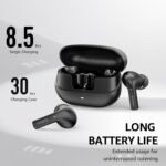 TOZO E2 Wireless Earbuds 10mm Drivers with Powerful Bass, App Customize 32 EQs, with 2 Mics AI Call Noise Cancellation, 30H Playtime, Bluetooth 5.3 Ear Buds, Comfort Fit in-Ear Headphones - Image 4