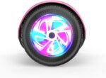 LIEAGLE Hoverboard, 6.5" Self Balancing Scooter Hover Board with Wheels LED Lights for Kids Adults(Pink&Grey) - Image 4
