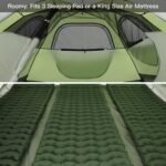 Night Cat Instant Popup Tents 2-3 Persons with Footprint Tarp Easy Setup Camping Tent with Rainfly Double Layers Waterproof Automatic Hydraulic Mechaism - Image 4