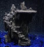 Penn-Plax Reptology Shale Step Ledge Cave Hideout - Aquarium & Terrarium Decoration - for Fish, Reptiles, Amphibians, and Small Animals - Large 2 (REP189) - Image 9