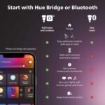 Philips Hue Smart LED A19 Bulb, Warm White Light 2700K, E26 Base, 9W, 810 Lumens, Dimmable, Works with Alexa, Google Assistant, and Apple Home, 2pk - Image 4