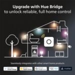 Philips Hue Smart LED A19 Bulb, Warm White Light 2700K, E26 Base, 9W, 810 Lumens, Dimmable, Works with Alexa, Google Assistant, and Apple Home, 2pk - Image 6
