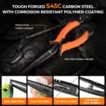 KastKing SteelStream 8pc Fishing Tool Kit - Fishing Pliers with Lanyard, Fillet Knife, Floating Fish Lip Gripper, Fishing Braid Scissors, Tool Retractor, Fishing Hook Remover, Bungee Cords - Image 3