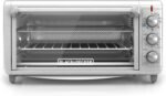 BLACK+DECKER Crisp 'N Bake Air Fry Countertop Convection Toaster Oven, XL Capacity, 8-Slice, 5-in-1, Fits 9” x 13” pan,12” Pizza, 60-Min Timer, Bake, Broil, Air Fry, Toast, Keep Warm, Stainless Steel - Image 7
