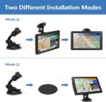 GPS Navigator for Car Truck RV, 9-inch High-Definition Touch Screen，2025 Maps (Free Lifetime Updates), Support Voice Turn Direction Guidance/Speed and Red Light Warning/Custom Truck Routing - Image 6