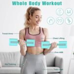 Adjustable Dumbbells Set of 2, 5-in-1 Adjustable Weight Dumbbells for Women/Men, 3lb/5lb/7lb/9lb/11lb Dumbbell Weights Set for Home Gym Workout - Image 6