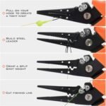 KastKing Cutthroat 7 inch Fishing Split Ring Pliers, 420 Stainless Steel Fishing Tools, Saltwater Resistant Fishing Gear, Tungsten Carbide Cutters - Image 4