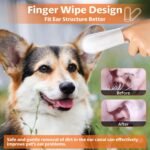 OBSEDE Dog & Cat Ear Wipes, 60 Count Finger Pads for Cleaning & Itch Relief - Image 4