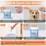 OBSEDE Dog & Cat Ear Wipes, 60 Count Finger Pads for Cleaning & Itch Relief - Image 5
