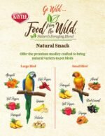 Kaytee Food From The Wild Natural Snack Food Treats For Pet Birds, 3 oz. - Image 8