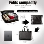 Asani Waterproof Car Roof Top Cargo Carrier Bag with 8 Heavy-Duty Straps and Buckles | Weatherproof Luggage Roofbag for Rooftop Racks | Car Topper Bag for Sedan, SUV, Vans & More (15 Cubic Feet) - Image 5