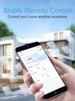 EIGHTREE Mini Smart Plug 5GHz & 2.4GHz Wi-Fi, Compatible with Alexa & Google Home & SmartThings, Remote Control, Timer, White, Type A/B Plug - Image 6